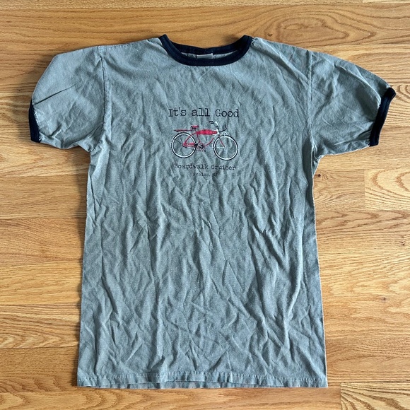 Men's Avalon, NJ Graphic Ringer Tee (S) - Picture 4 of 8